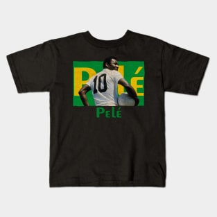 vintage retro Pelé 1940-2022 Kids T-Shirt